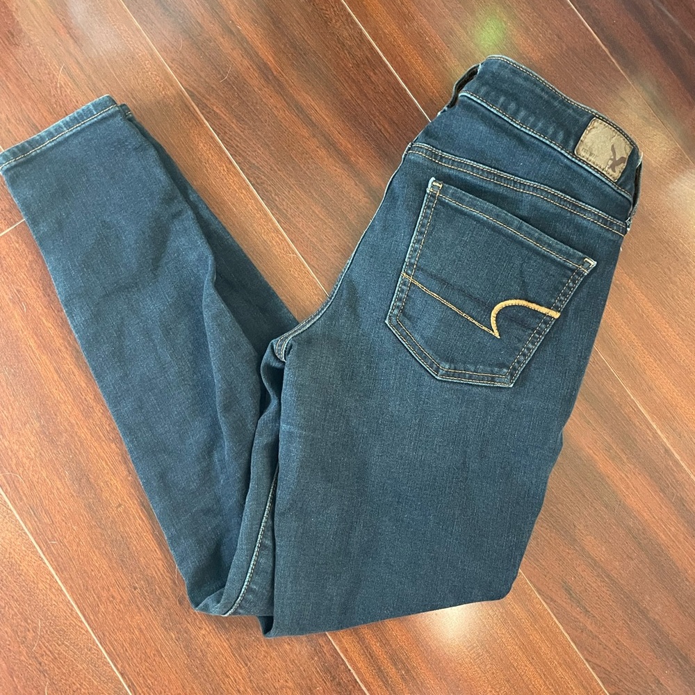 ❌SOLD❌ American Eagle Outfitters Dark Blue Women's Jeggings